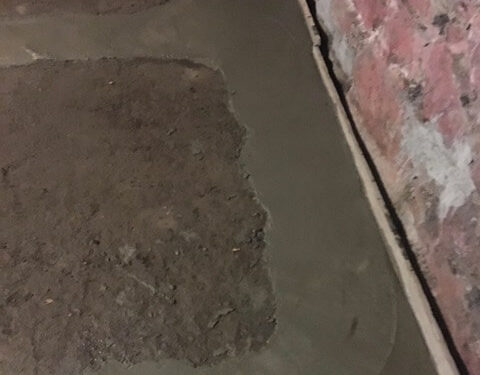 Flooded basement aftermath